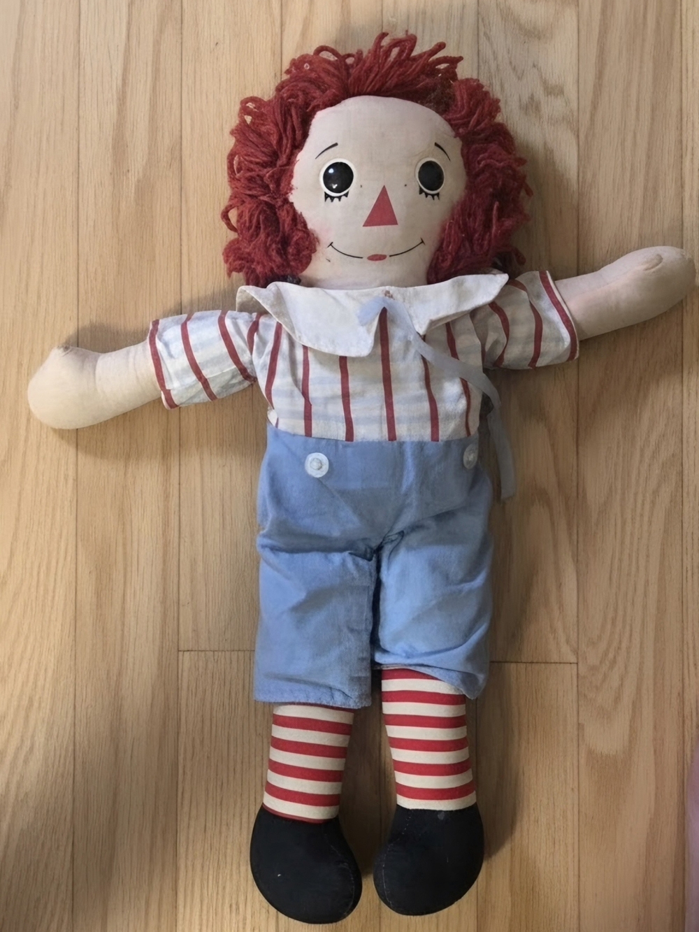 Rare vintage knickerbocker raggedy andy 70s 16 inch